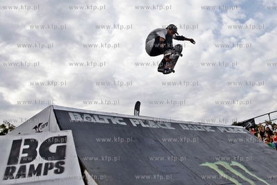 Gdansk. Plac Zebran Ludowych. Baltic Games -  Festival...