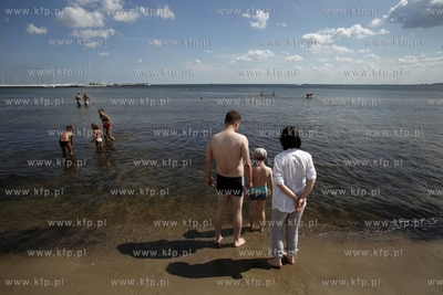 Sopot. Plaza wczesci poludniowej.
12.08.2013
fot....