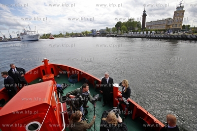Wizyta Jaroslawa Kaczynskiego w Gdansku Nowym Porcie.
11.05.2014
fot....