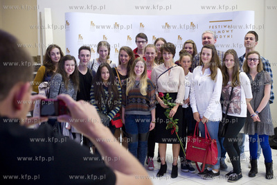 Gdynia. Festiwal Filmowy w Gdyni. Nz. Maja Ostaszewska.
16.09.2015
fot....