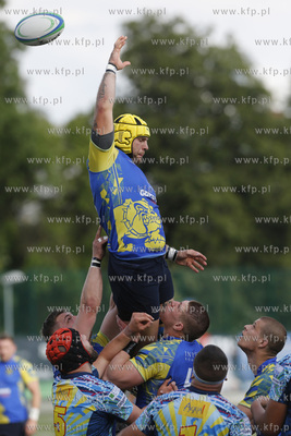 Sopot. Ekstraliga rugby. Mecz Ogniwo Sopot - Arka Gdynia.
18.06.2016
fot....