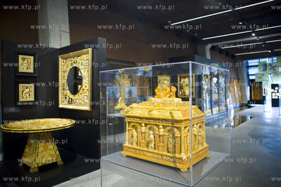 Europejskie Centrum Solidarności. Wystawa prac bursztynnika...