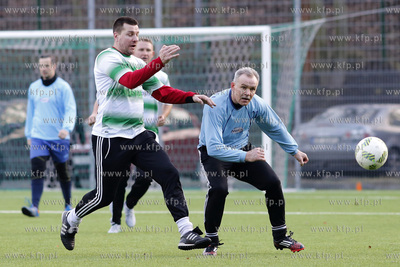Gdansk. Boisko przy ul. Traugutta.  Noworoczny mecz...