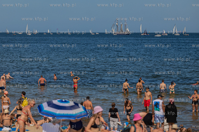 Baltic Sail. Parada żaglowców na Zatoce Gdańskiej....