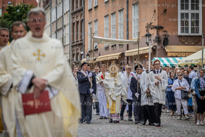 Gdańsk. Centralna procesja Bożego Ciała.
19.06.2025
fot....