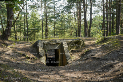 Na trasie wzdłuż szlaku fortyfikacji nadmorskich...