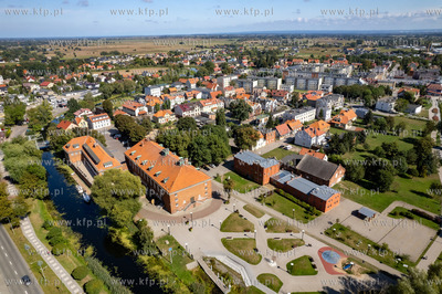 Nowy Dwór Gdański. Przystań żeglarska na Tudze...