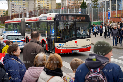 Cmentarz Srebrzysko. Al. Żołnierzy Wyklętych. Tymczasowy...