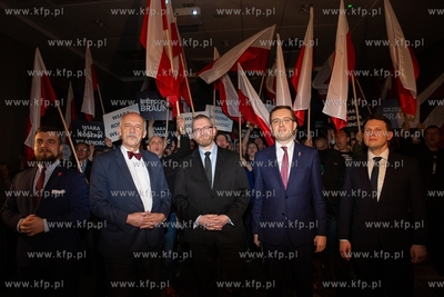 Gdańsk. Konwencja wyborcza Grzegorza Brauna, 
kandydata...