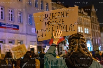 Gdańsk.  To jest wojna - blokada piesza Gdańsk- wolne...