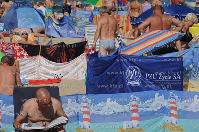 Plaza, Wladyslawowo. Sezon w pelni 08.08.2009 fot....