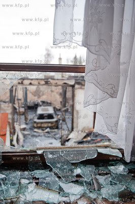 Gdansk. Trakt Sw. Wojciecha. Wybuch butli z gazem oraz...