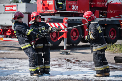 Gdansk. Teren bazy autobusowej ZKM przy ul. Hallera....
