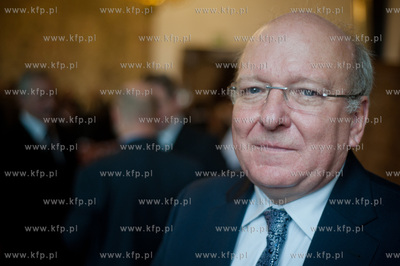 Gdansk. Ratusz Glownego Miasta. Uroczystosc wreczenia...