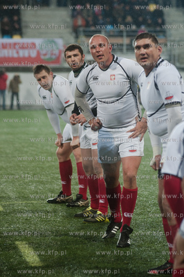 Gdynia. Narodowy Stadion Rugby. Mecz rugby dywizji...
