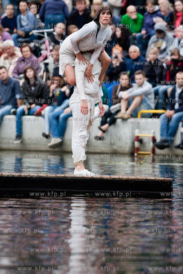 Gdansk. Przystan wodna Zabi Kruk FETA - XVII Miedzynarodowy...