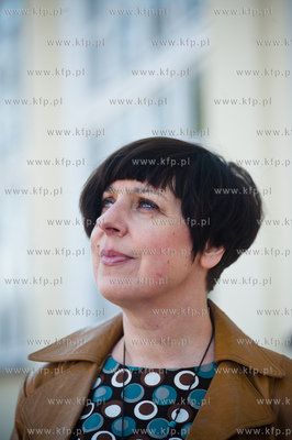 Gdansk. Zajezdnia Tramwajowa ZKM. Konferencja prasowa...