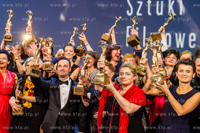 Gdynia. Festiwal Filmow w Gdyni. Gala wreczenia nagrod...