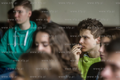 Gdansk. VIII Liceum Ogolnokształcace. Lekcja edukacji...