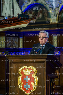 Gdańsk. Dwór Artusa.  Obchody 30-lecia Trybunału...