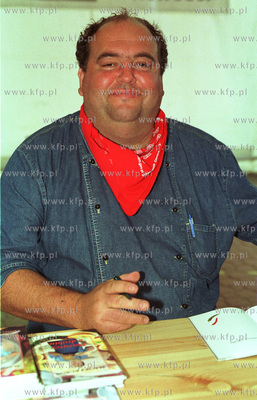 IV Mistrzostwa Poski w Grillowaniu w Gdyni. Na zdjeciu...