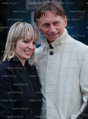 VIII Festiwal Dobrego Humoru w Gdansku. Nz. Krzysztof...