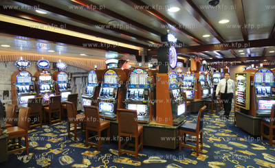 Wnetrza wycieczkowska Emerald Princess. Nz. kasyno
21.08.2009
fot....