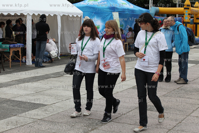 Sopot - Molo. Akcja charytatywna SERCE W DOBRE RECE...