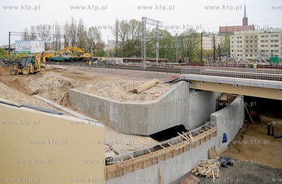 Trwa przebudowa Wezla Sw. Maksyniliana w Gdyni do oddania...