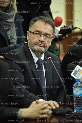 Briefing prasowy w Urzedzie Marszalkowskim poswiecony...