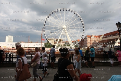 Oficjalne otwarcie nbrzezy Wyspy Spichrzow. 25.07.2014...