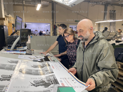 Drukarnia Misiuro. Druk kolekcjonerskiego kalendarza...