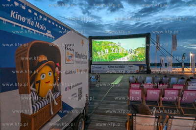 Molo w Sopocie. Lotto Kino Letnie Sopot - Zakopane...