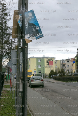 Plakat wyborczy Jana Kiliana, kandydata na posła z...