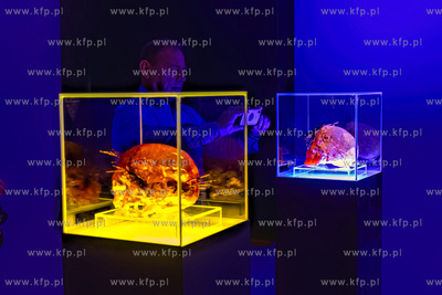 Wernisaż wystawy Jacka Kornackiego "Ślady i znaki...