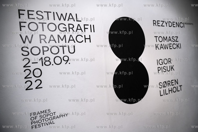 Sopot. 8 edycja Festiwalu Fotografii "W Ramach Sopotu"....