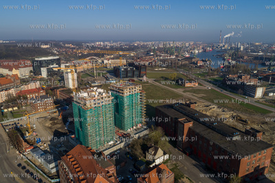 Gdansk, Mlode Miasto, tereny dawnej Stoczni Gdansk....