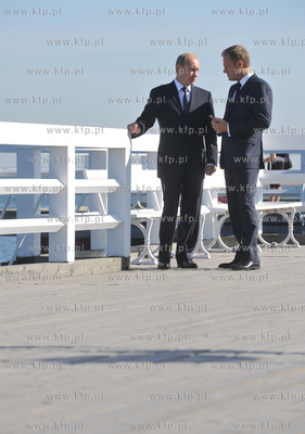 Wizyta Premiera Rosji, Wladimira Putina w Gdansku z...