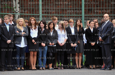 Inauguracja roku szkolnego z udzialem premiera Donalda...