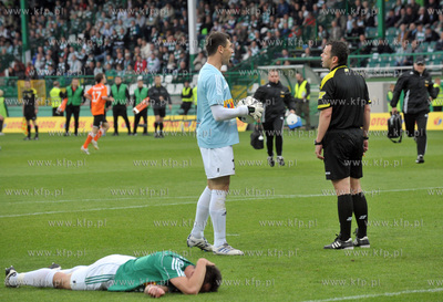 Mecz pilkarski ekstraklasy Lechia Gdansk - Zaglebie...