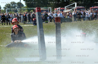 Zawody jednostek  Ochotniczych Strazy Pozarnej gminy...