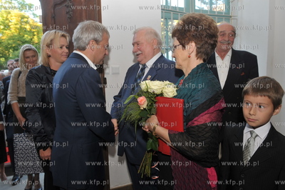 Przyjecie urodzinowe z okazji 68 urodzin Lecha Walesy...