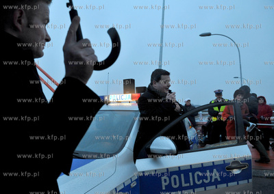 Gdansk. Uroczyste oddanie do ruchu Trasy W-Z laczacej...