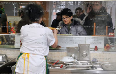 Bar Mleczny "Turystyczny" na ul. Szerokiej w Gdansku....