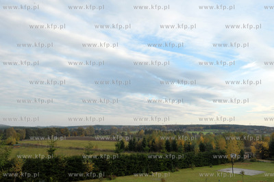 Sulmin wies na Kaszubach w gminie Zukowo. 14.10.2013...