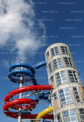 Slupsk. Budowa aquaparku. 22.02.2014 fot. Maciej Kosycarz...