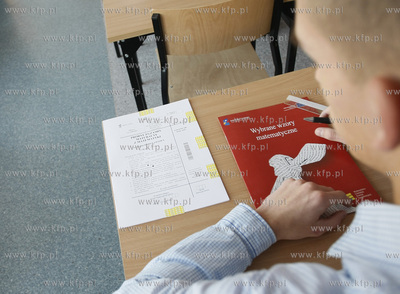 Gdansk. Liceum Ogolnoksztalcace nr. XV. Matura probna...