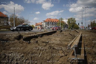 Gdansk. Skrzyzowanie ul. Grunwaldzkiej i Wojska Polskiego....