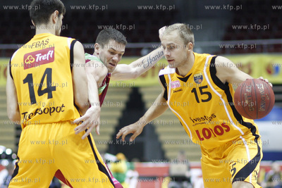 Sopot. Tauron Basket Liga. Trefl Sopot - Polpharma...