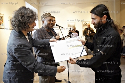 Gdansk. Nadbaltyckie Centrum Kultury. Rozdanie nagrod...